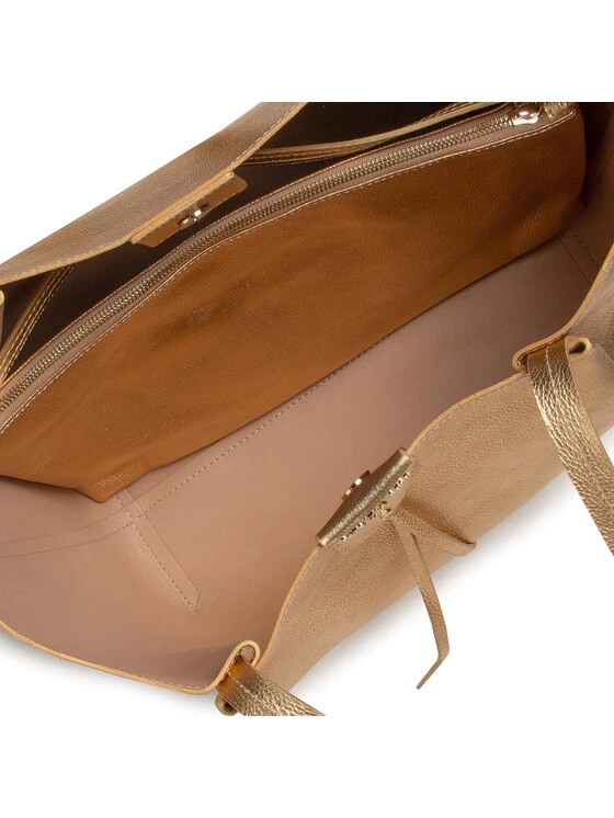 Patrizia Pepe Γυναίκες Τσάντες Shoppers Τσάντα CB8896/L001-Y360 Χρυσό Χρυσό 8 Patrizia Pepe Γυναίκες Τσάντες Shoppers Τσάντα CB8896/L001-Y360 Χρυσό Χρυσό - Image 6