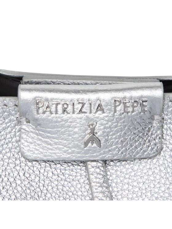 Patrizia Pepe Γυναίκες Τσάντες Shoppers Τσάντα CB8895/L001-S298 Ασημί Ασημί 5 Patrizia Pepe Γυναίκες Τσάντες Shoppers Τσάντα CB8895/L001-S298 Ασημί Ασημί - Image 3