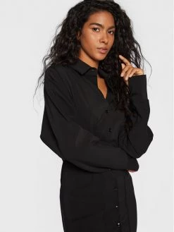 Patrizia Pepe Γυναίκες Φορέματα σε Στυλ Πουκάμισο & Σεμιζιέ Φόρεμα πουκάμισο 2A2453/A6F5-K103 Μαύρο Regular Fit Μαύρο -Patrizia Pepe Κατάστημα unnamed file 222