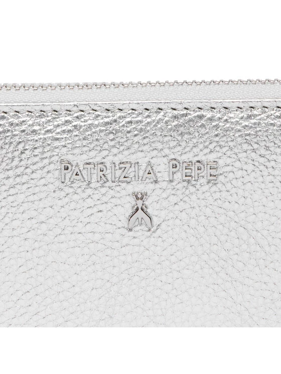 Patrizia Pepe Γυναίκες Πορτοφόλια Μεγάλο Πορτοφόλι Γυναικείο CQ4879/L001-S298 Ασημί Ασημί 4 Patrizia Pepe Γυναίκες Πορτοφόλια Μεγάλο Πορτοφόλι Γυναικείο CQ4879/L001-S298 Ασημί Ασημί - Image 2