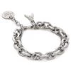 Patrizia Pepe Γυναίκες Βραχιόλια Βραχιόλι CJ9021/M003-S626 Ασημί Ασημί