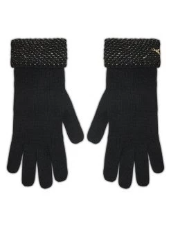 Patrizia Pepe Γυναίκες Πλεκτά γάντια Γάντια Γυναικεία 2F0024/K077-I2MI Μαύρο Μαύρο