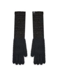 Patrizia Pepe Γυναίκες Πλεκτά γάντια Γάντια Γυναικεία 2F0016/K068-I2YU Μαύρο Μαύρο
