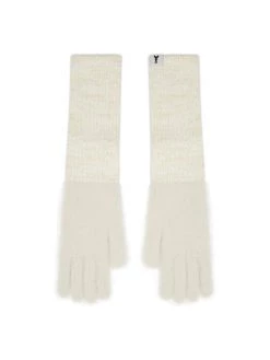 Patrizia Pepe Γυναίκες Πλεκτά γάντια Γάντια Γυναικεία 2F0016/K068-X1RQ Μπεζ Μπεζ