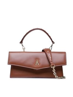 Patrizia Pepe Γυναίκες Τσάντες Βραδινές Τσάντα 2B0032/L061-B757 Καφέ Καφέ