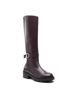 Patrizia Pepe Γυναίκες Μπότες Ιππασίας 8Y0354/L011-M425 Μωβ Μωβ