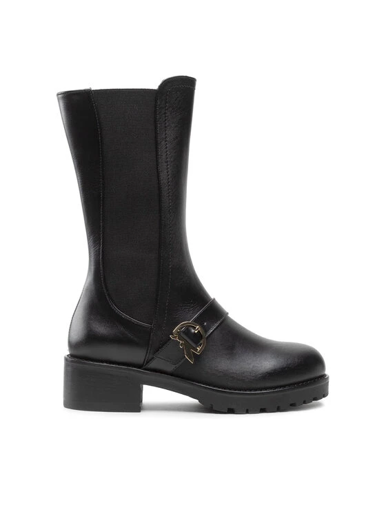 Patrizia Pepe Γυναίκες Biker Μποτάκια Μποτάκια 8Y0284/L011-K103 Μαύρο Μαύρο 4 Patrizia Pepe Γυναίκες Biker Μποτάκια Μποτάκια 8Y0284/L011-K103 Μαύρο Μαύρο - Image 2