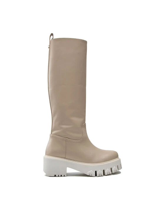 Patrizia Pepe Γυναίκες Μπότες 8Y0028/L011-B732 Μπεζ Μπεζ 4 Patrizia Pepe Γυναίκες Μπότες 8Y0028/L011-B732 Μπεζ Μπεζ - Image 2