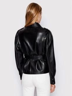 Patrizia Pepe Γυναίκες Δερμάτινα Μπουφάν Μπουφάν από απομίμηση δέρματος 8O0041/E005-K103 Μαύρο Regular Fit Μαύρο -Patrizia Pepe Κατάστημα unnamed file 276