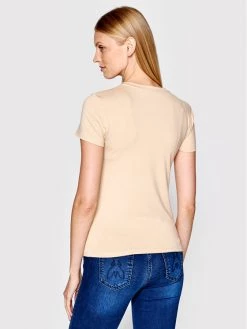 Patrizia Pepe Γυναίκες T-shirts T-Shirt CM1419/J013-B743 Μπεζ Slim Fit Μπεζ -Patrizia Pepe Κατάστημα unnamed file 282