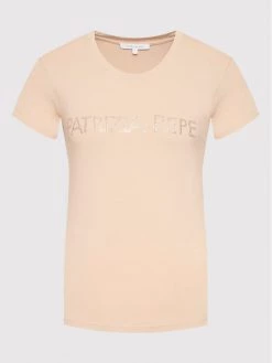 Patrizia Pepe Γυναίκες T-shirts T-Shirt CM1419/J013-B743 Μπεζ Slim Fit Μπεζ -Patrizia Pepe Κατάστημα unnamed file 284