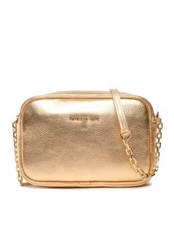 Patrizia Pepe Γυναίκες Τσάντες Χιαστί Τσάντα CB0071/L001-Y360 Χρυσό Χρυσό