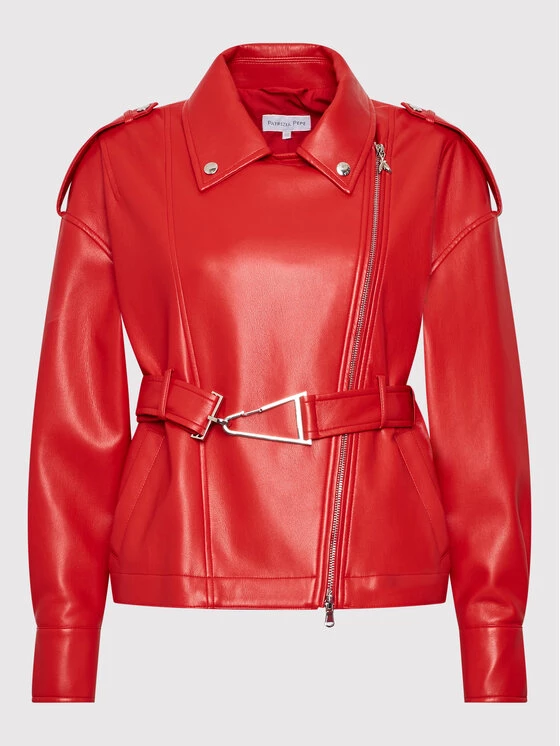 Patrizia Pepe Γυναίκες Δερμάτινα Μπουφάν Μπουφάν από απομίμηση δέρματος 8O0041/E005-R754 Κόκκινο Regular Fit Κόκκινο 7 Patrizia Pepe Γυναίκες Δερμάτινα Μπουφάν Μπουφάν από απομίμηση δέρματος 8O0041/E005-R754 Κόκκινο Regular Fit Κόκκινο - Image 5