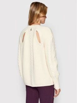 Patrizia Pepe Γυναίκες Πουλόβερ 8K0063/K037-W146 Λευκό Regular Fit Λευκό -Patrizia Pepe Κατάστημα unnamed file 298