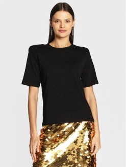 Patrizia Pepe Γυναίκες T-shirts T-Shirt 2M4240/J076-K103 Μαύρο Regular Fit Μαύρο