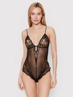 Patrizia Pepe Γυναίκες Κορμάκια Body 1I0084/A01C-K103 Μαύρο Slim Fit Μαύρο