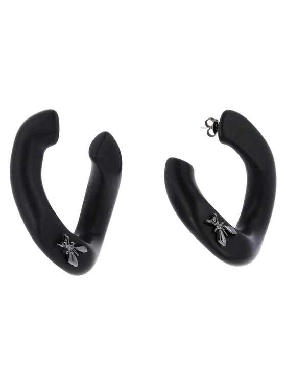 Patrizia Pepe Γυναίκες Σκουλαρίκια 8JA359/M011-K103 Μαύρο Μαύρο 3 Patrizia Pepe Γυναίκες Σκουλαρίκια 8JA359/M011-K103 Μαύρο Μαύρο