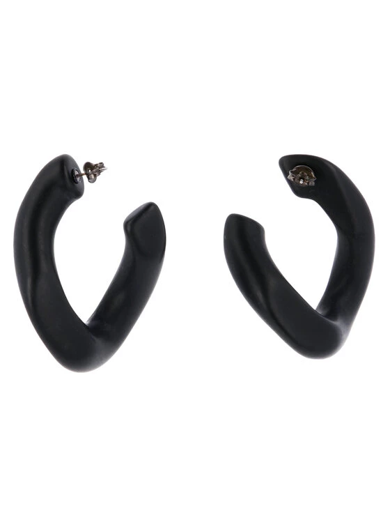 Patrizia Pepe Γυναίκες Σκουλαρίκια 8JA359/M011-K103 Μαύρο Μαύρο 4 Patrizia Pepe Γυναίκες Σκουλαρίκια 8JA359/M011-K103 Μαύρο Μαύρο - Image 2