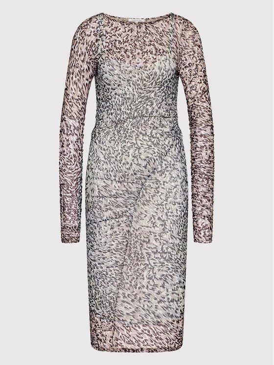 Patrizia Pepe Γυναίκες Καθημερινά Φορέματα Φόρεμα καθημερινό 8A1014/J044-F578 Γκρι Slim Fit Γκρι 7 Patrizia Pepe Γυναίκες Καθημερινά Φορέματα Φόρεμα καθημερινό 8A1014/J044-F578 Γκρι Slim Fit Γκρι - Image 5