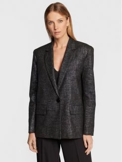 Patrizia Pepe Γυναίκες Σακάκια & Μπλέιζερ Μπλέιζερ 2S1433/A166-I2Y2 Μαύρο Oversize Μαύρο