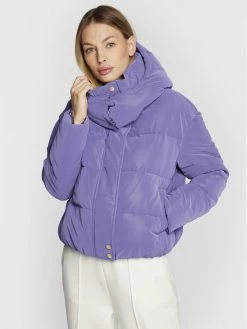 Patrizia Pepe Γυναίκες Χειμωνιάτικα Μπουφάν Μπουφάν πουπουλένιο 2O0057/A182-M407 Μωβ Regular Fit Μωβ