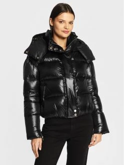 Patrizia Pepe Γυναίκες Χειμωνιάτικα Μπουφάν Μπουφάν πουπουλένιο 2O0050/A9M0-K103 Μαύρο Regular Fit Μαύρο