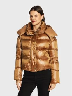 Patrizia Pepe Γυναίκες Χειμωνιάτικα Μπουφάν Μπουφάν πουπουλένιο 2O0050/A9M0-B746 Μπεζ Regular Fit Μπεζ