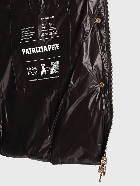 Patrizia Pepe Γυναίκες Χειμωνιάτικα Μπουφάν Μπουφάν πουπουλένιο 2O0049/A9M1-K103 Μαύρο Regular Fit Μαύρο 8 Patrizia Pepe Γυναίκες Χειμωνιάτικα Μπουφάν Μπουφάν πουπουλένιο 2O0049/A9M1-K103 Μαύρο Regular Fit Μαύρο - Image 6