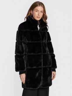 Patrizia Pepe Γυναίκες Γούνες & Πανωφόρια από προβιά Γούνα 2O0041/E5T7-K103 Μαύρο Regular Fit Μαύρο