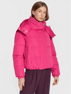 Patrizia Pepe Γυναίκες Χειμωνιάτικα Μπουφάν Μπουφάν πουπουλένιο 2O0008/A150-M430 Ροζ Regular Fit Ροζ