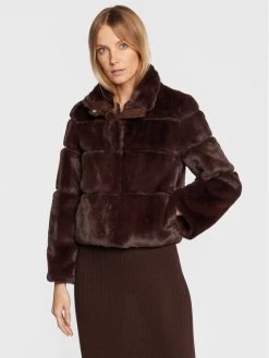 Patrizia Pepe Γυναίκες Γούνες & Πανωφόρια από προβιά Γούνα 2O0007/E5T7-B748 Καφέ Regular Fit Καφέ