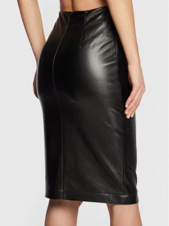 Patrizia Pepe Γυναίκες Midi Φούστα από απομίμηση δέρματος 2G0891/E005-K103 Μαύρο Slim Fit Μαύρο -Patrizia Pepe Κατάστημα unnamed file 3262