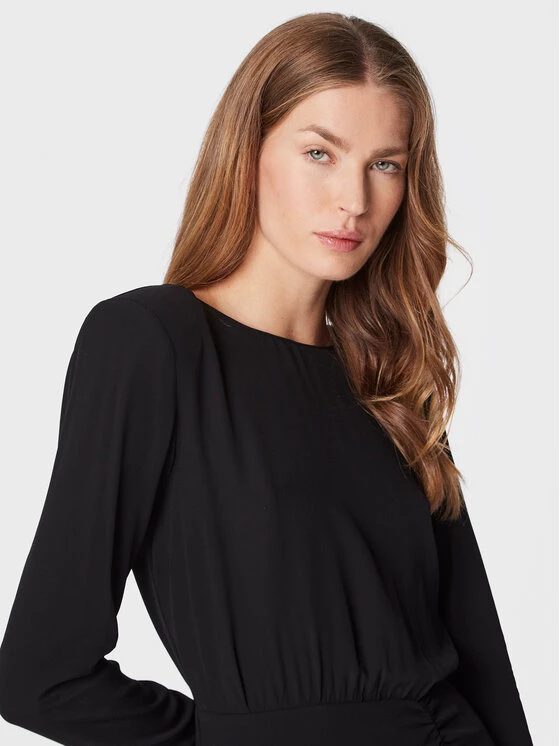 Patrizia Pepe Γυναίκες Καθημερινά Φορέματα Φόρεμα καθημερινό 2A2464/A8I1-K103 Μαύρο Regular Fit Μαύρο 6 Patrizia Pepe Γυναίκες Καθημερινά Φορέματα Φόρεμα καθημερινό 2A2464/A8I1-K103 Μαύρο Regular Fit Μαύρο - Image 4