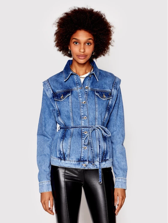 Patrizia Pepe Γυναίκες Τζιν Μπουφάν Τζιν μπουφάν 8O0031/D013-C921 Μπλε Regular Fit Μπλε 3 Patrizia Pepe Γυναίκες Τζιν Μπουφάν Τζιν μπουφάν 8O0031/D013-C921 Μπλε Regular Fit Μπλε