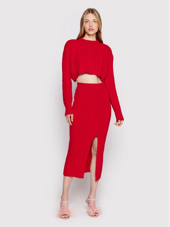 Patrizia Pepe Γυναίκες Πουλόβερ 8K0064/K037-R754 Κόκκινο Regular Fit Κόκκινο 4 Patrizia Pepe Γυναίκες Πουλόβερ 8K0064/K037-R754 Κόκκινο Regular Fit Κόκκινο - Image 2