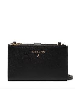 Patrizia Pepe Γυναίκες Τσάντες Χιαστί Τσάντα CQ9774/L001-K103 Μαύρο Μαύρο