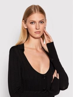 Patrizia Pepe Γυναίκες Πλεκτά Φορέματα Φόρεμα υφασμάτινο 8K0048/K9J5-K103 Μαύρο Slim Fit Μαύρο -Patrizia Pepe Κατάστημα unnamed file 343