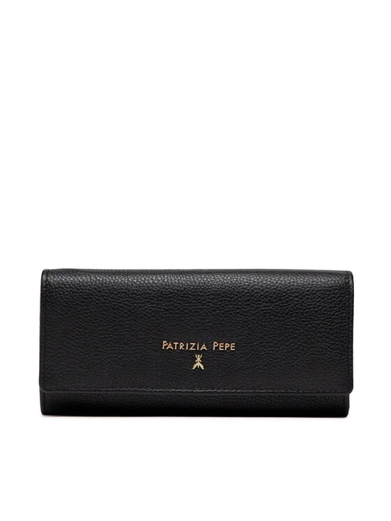 Patrizia Pepe Γυναίκες Πορτοφόλια Μεγάλο Πορτοφόλι Γυναικείο CQ0215/L001-K103 Μαύρο Μαύρο 3 Patrizia Pepe Γυναίκες Πορτοφόλια Μεγάλο Πορτοφόλι Γυναικείο CQ0215/L001-K103 Μαύρο Μαύρο
