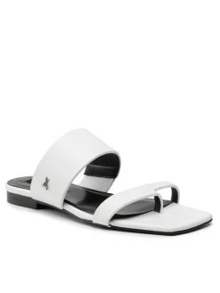 Patrizia Pepe Γυναίκες Παντόφλες 8X0171/L011-W146 Λευκό Λευκό