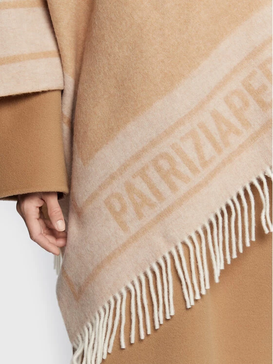 Patrizia Pepe Γυναίκες Φουλάρια Πόντσο 8F0017/A400-B134 Μπεζ Μπεζ 4 Patrizia Pepe Γυναίκες Φουλάρια Πόντσο 8F0017/A400-B134 Μπεζ Μπεζ - Image 2