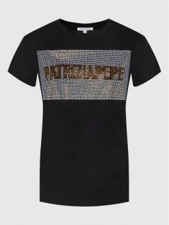 Patrizia Pepe Γυναίκες T-shirts T-Shirt 8M1433/J4V5-K103 Μαύρο Regular Fit Μαύρο -Patrizia Pepe Κατάστημα unnamed file 388