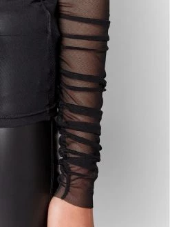 Patrizia Pepe Γυναίκες Μπλουζάκια Μπλουζάκι 8M1424/J014-K103 Μαύρο Slim Fit Μαύρο -Patrizia Pepe Κατάστημα unnamed file 397