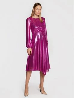 Patrizia Pepe Γυναίκες Κοκτέιλ Φορέματα Φόρεμα κοκτέιλ 2A2486/A188-M296 Ροζ Regular Fit Ροζ