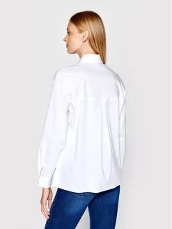 Patrizia Pepe Γυναίκες Casual Πουκάμισα Πουκάμισο 8C0549/A23-W103 Λευκό Regular Fit Λευκό -Patrizia Pepe Κατάστημα unnamed file 428