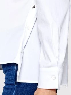 Patrizia Pepe Γυναίκες Casual Πουκάμισα Πουκάμισο 8C0549/A23-W103 Λευκό Regular Fit Λευκό -Patrizia Pepe Κατάστημα unnamed file 429