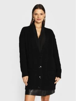 Patrizia Pepe Γυναίκες Ζακέτες Ζακέτα 8K0085/K037-K103 Μαύρο Relaxed Fit Μαύρο