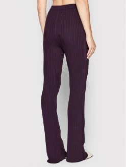 Patrizia Pepe Γυναίκες Υφασμάτινα Παντελόνια Παντελόνι υφασμάτινο 8P0444/K9J5-M424 Μωβ Flare Fit Μωβ -Patrizia Pepe Κατάστημα unnamed file 463