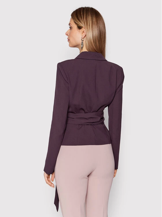 Patrizia Pepe Γυναίκες Σακάκια & Μπλέιζερ Μπλέιζερ 8S0431/A3ZJ-M424 Μωβ Slim Fit Μωβ 5 Patrizia Pepe Γυναίκες Σακάκια & Μπλέιζερ Μπλέιζερ 8S0431/A3ZJ-M424 Μωβ Slim Fit Μωβ - Image 3