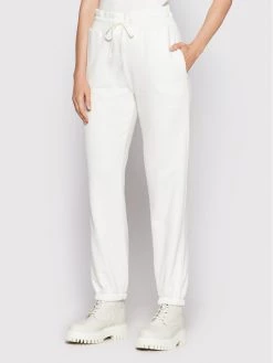 Patrizia Pepe Γυναίκες Παντελόνια Φόρμας Παντελόνι φόρμας 8P0452/J041-W146 Λευκό Regular Fit Λευκό