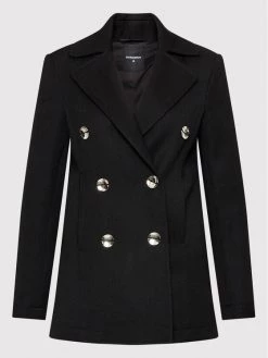 Patrizia Pepe Γυναίκες Μεταβατικά Παλτά Παλτό μεταβατικό 8O0047/A9F8-K103 Μαύρο Regular Fit Μαύρο -Patrizia Pepe Κατάστημα unnamed file 480